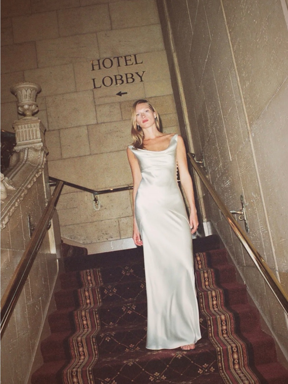REFORMATION Ceres Silk Dress in Ivory 6 - Picture 2 of 10